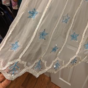 Free People beaded dress with stars